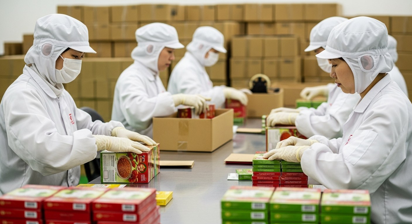 鼎記香料工廠 — 成品出貨包裝