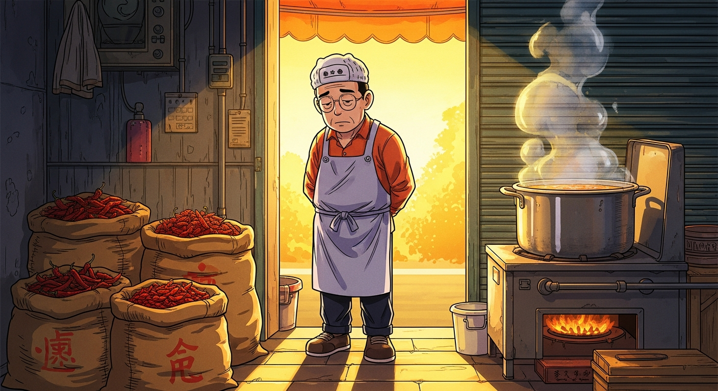 我們送貨送進過上百家餐廳的後門